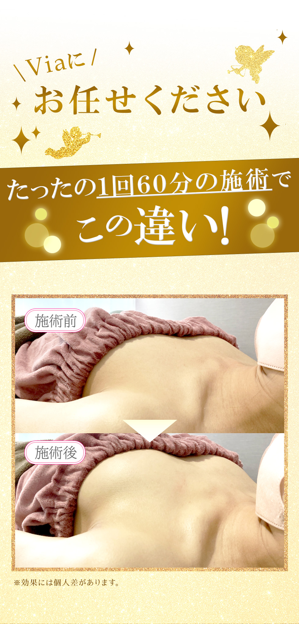 バストアップサロンの育乳でこの違い